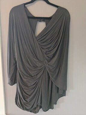 Yigal Azrouel Gray Dress S